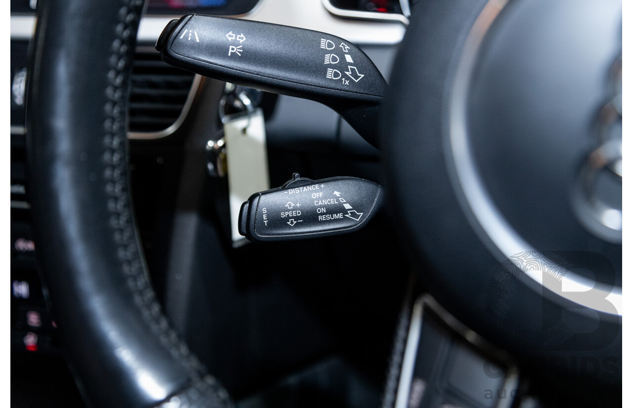 10/2015 Audi A5 Sportback 2.0 TFSI Quattro (AWD) 8T MY16 5d Hatchback Mythos Black Metallic Turbo 2.0L