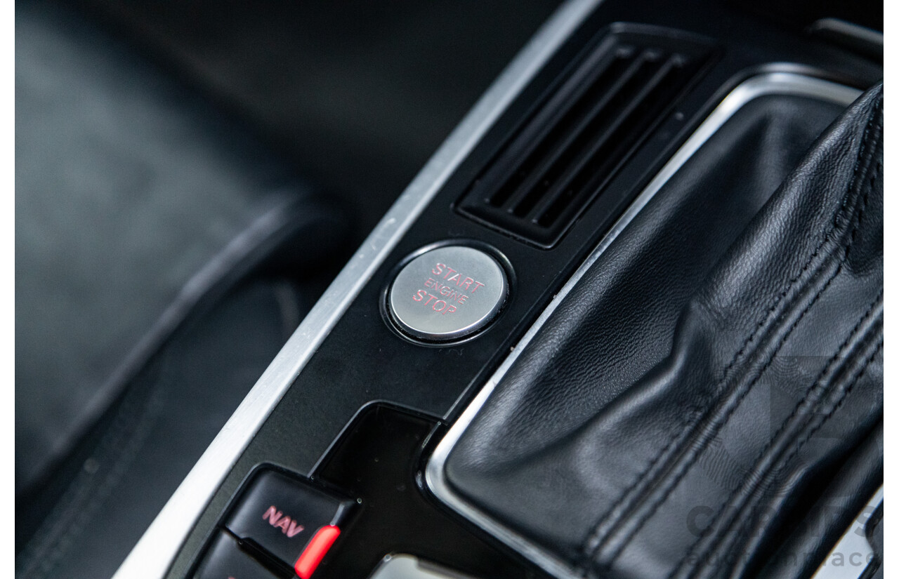 10/2015 Audi A5 Sportback 2.0 TFSI Quattro (AWD) 8T MY16 5d Hatchback Mythos Black Metallic Turbo 2.0L