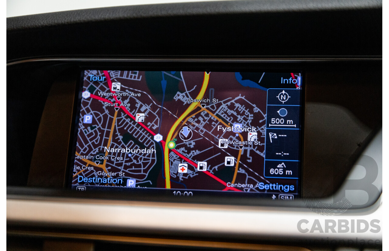 10/2015 Audi A5 Sportback 2.0 TFSI Quattro (AWD) 8T MY16 5d Hatchback Mythos Black Metallic Turbo 2.0L