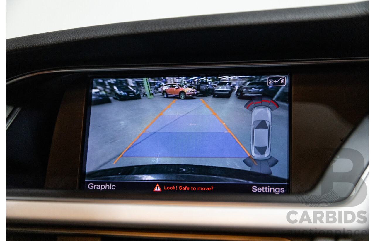 10/2015 Audi A5 Sportback 2.0 TFSI Quattro (AWD) 8T MY16 5d Hatchback Mythos Black Metallic Turbo 2.0L