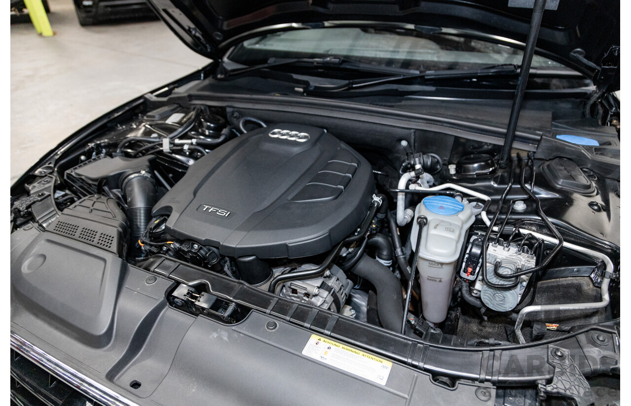 10/2015 Audi A5 Sportback 2.0 TFSI Quattro (AWD) 8T MY16 5d Hatchback Mythos Black Metallic Turbo 2.0L