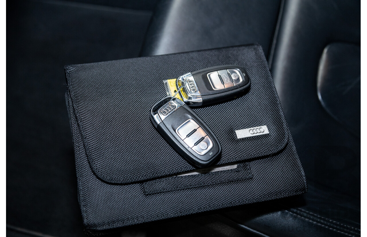 10/2015 Audi A5 Sportback 2.0 TFSI Quattro (AWD) 8T MY16 5d Hatchback Mythos Black Metallic Turbo 2.0L