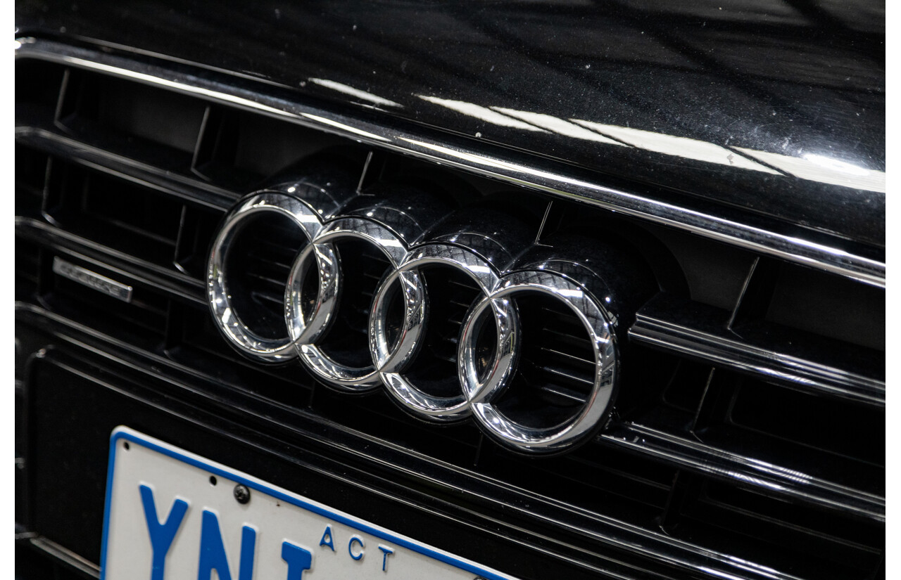 10/2015 Audi A5 Sportback 2.0 TFSI Quattro (AWD) 8T MY16 5d Hatchback Mythos Black Metallic Turbo 2.0L