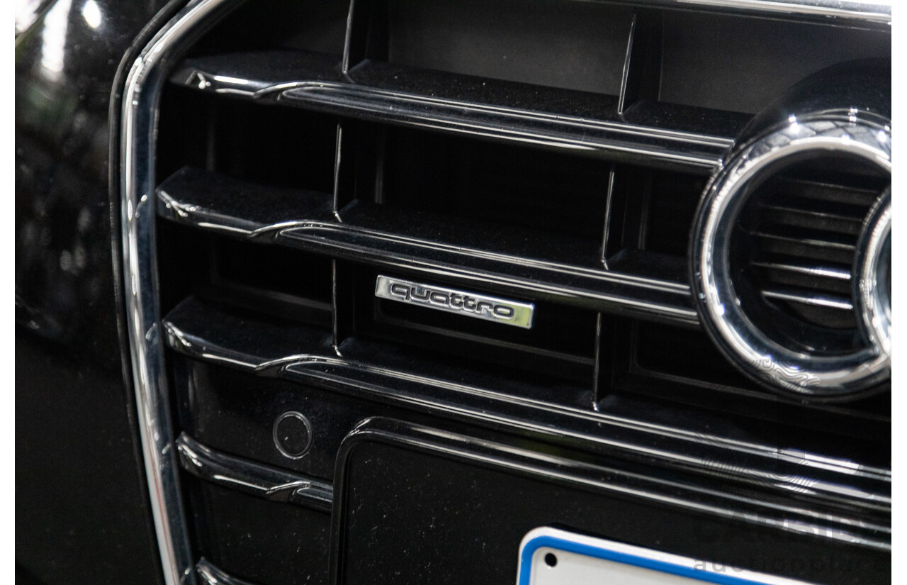 10/2015 Audi A5 Sportback 2.0 TFSI Quattro (AWD) 8T MY16 5d Hatchback Mythos Black Metallic Turbo 2.0L