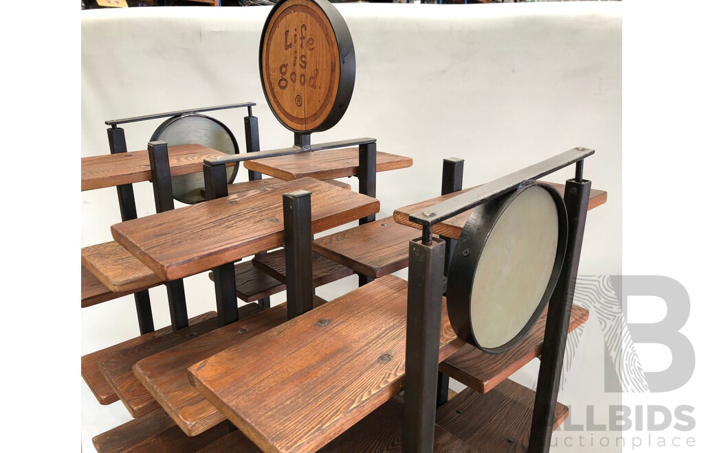 Mobile Rustic Store Display