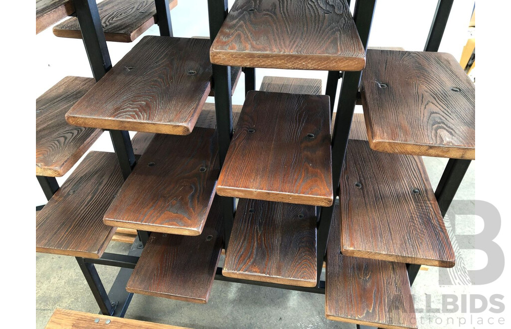 Mobile Rustic Store Display