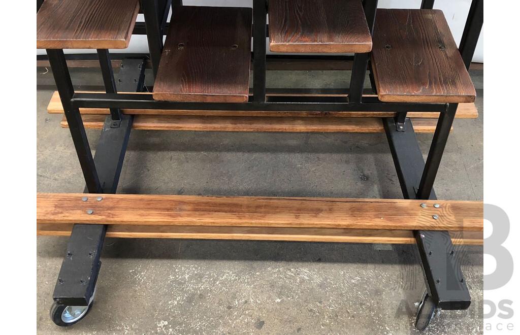 Mobile Rustic Store Display