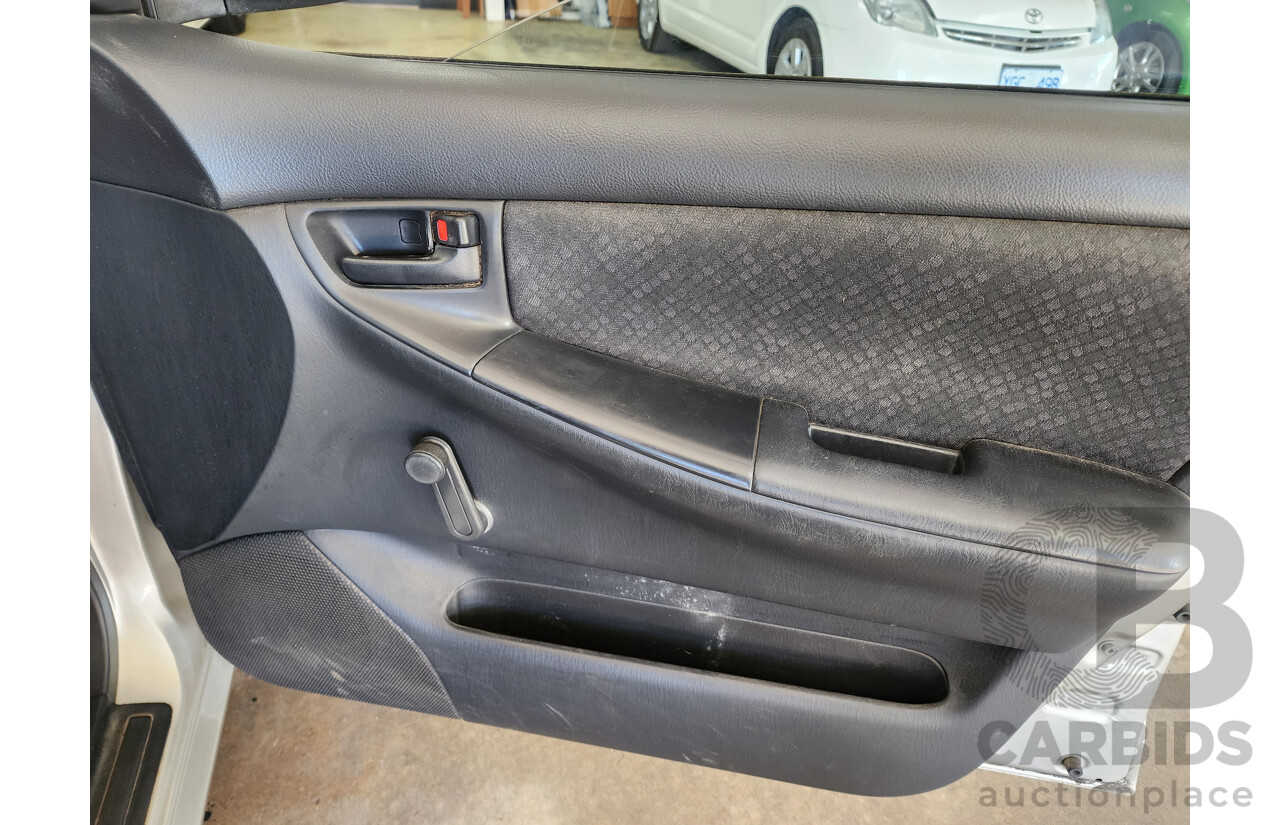 11/2004 Toyota Corolla ASCENT FWD ZZE122R 4D Wagon Silver 1.8L