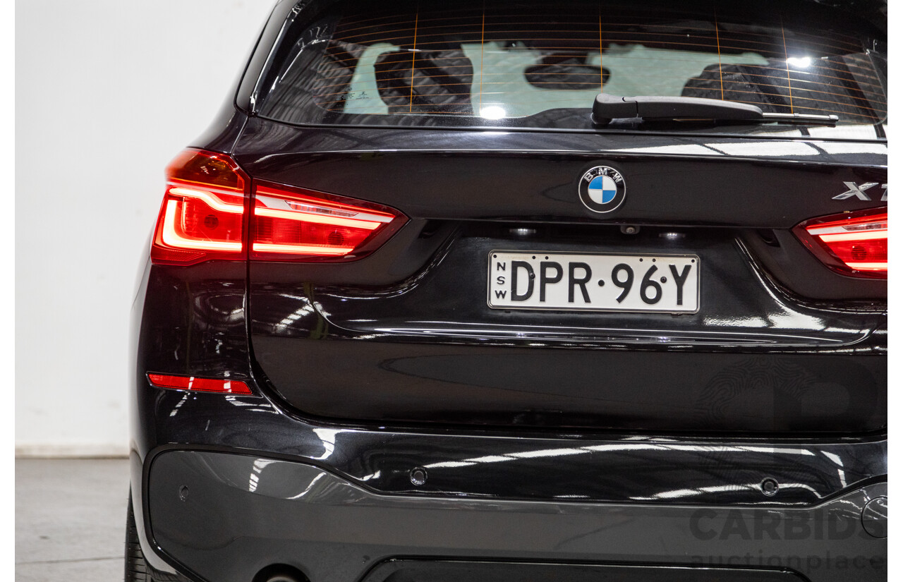 6/2017 BMW X1 Xdrive 25i (AWD) F48 4d Wagon Black Metallic Turbo 2.0L