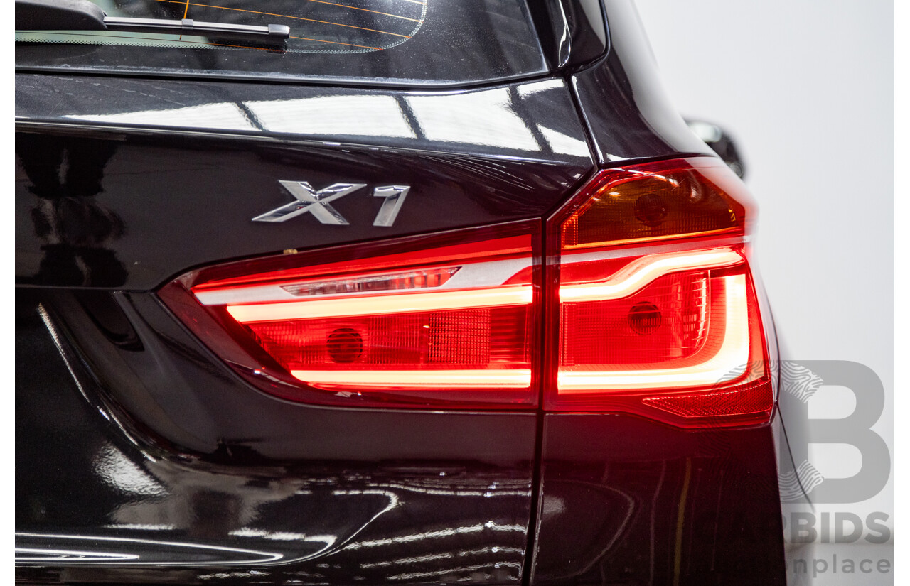 6/2017 BMW X1 Xdrive 25i (AWD) F48 4d Wagon Black Metallic Turbo 2.0L