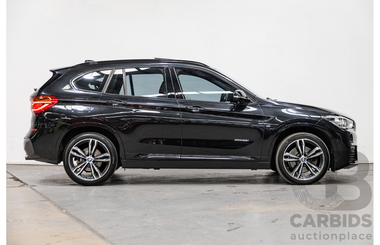 6/2017 BMW X1 Xdrive 25i (AWD) F48 4d Wagon Black Metallic Turbo 2.0L