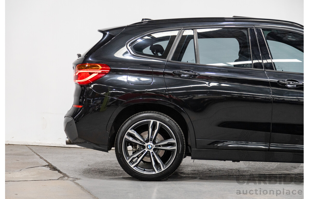 6/2017 BMW X1 Xdrive 25i (AWD) F48 4d Wagon Black Metallic Turbo 2.0L