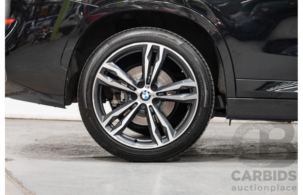 6/2017 BMW X1 Xdrive 25i (AWD) F48 4d Wagon Black Metallic Turbo 2.0L