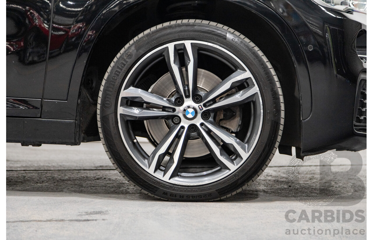 6/2017 BMW X1 Xdrive 25i (AWD) F48 4d Wagon Black Metallic Turbo 2.0L
