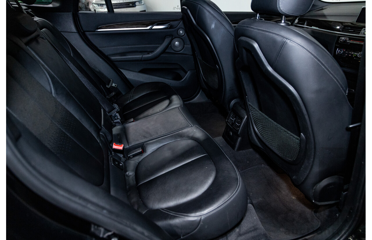 6/2017 BMW X1 Xdrive 25i (AWD) F48 4d Wagon Black Metallic Turbo 2.0L