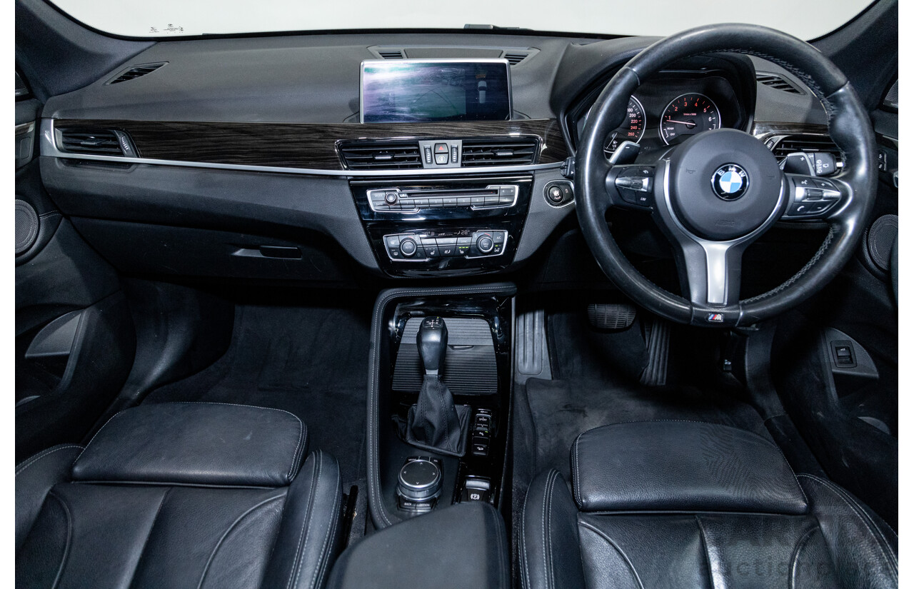 6/2017 BMW X1 Xdrive 25i (AWD) F48 4d Wagon Black Metallic Turbo 2.0L