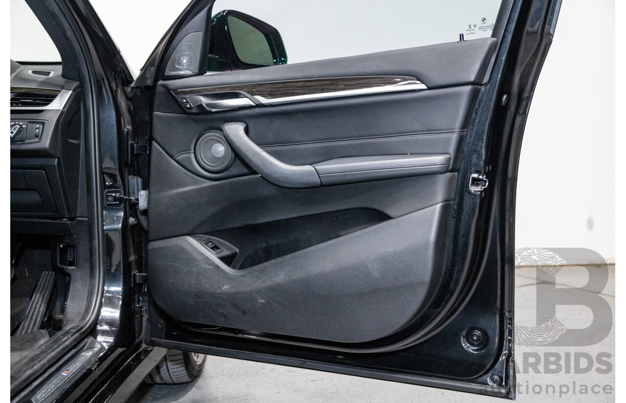 6/2017 BMW X1 Xdrive 25i (AWD) F48 4d Wagon Black Metallic Turbo 2.0L