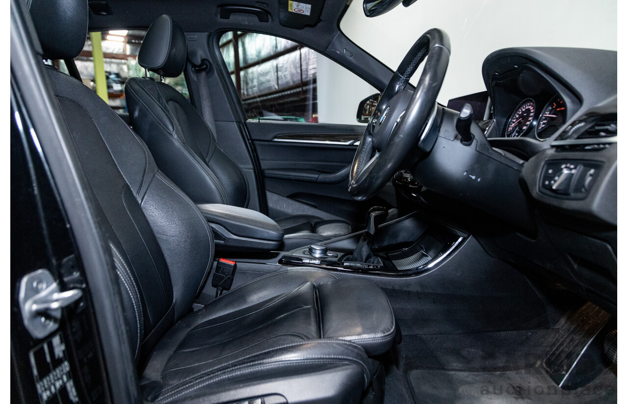 6/2017 BMW X1 Xdrive 25i (AWD) F48 4d Wagon Black Metallic Turbo 2.0L