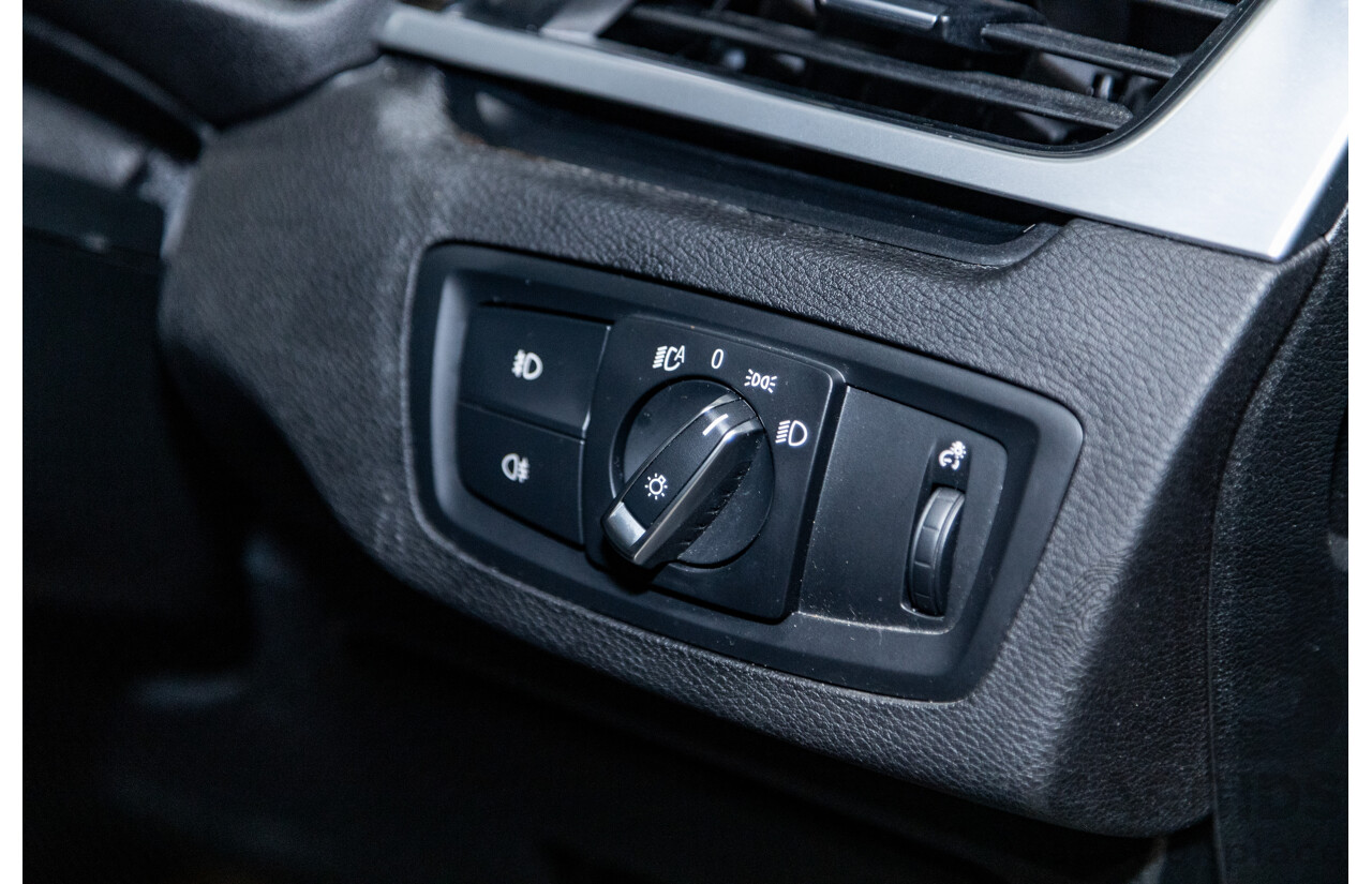 6/2017 BMW X1 Xdrive 25i (AWD) F48 4d Wagon Black Metallic Turbo 2.0L