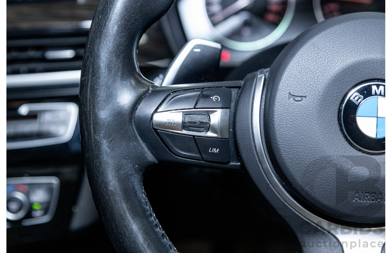 6/2017 BMW X1 Xdrive 25i (AWD) F48 4d Wagon Black Metallic Turbo 2.0L