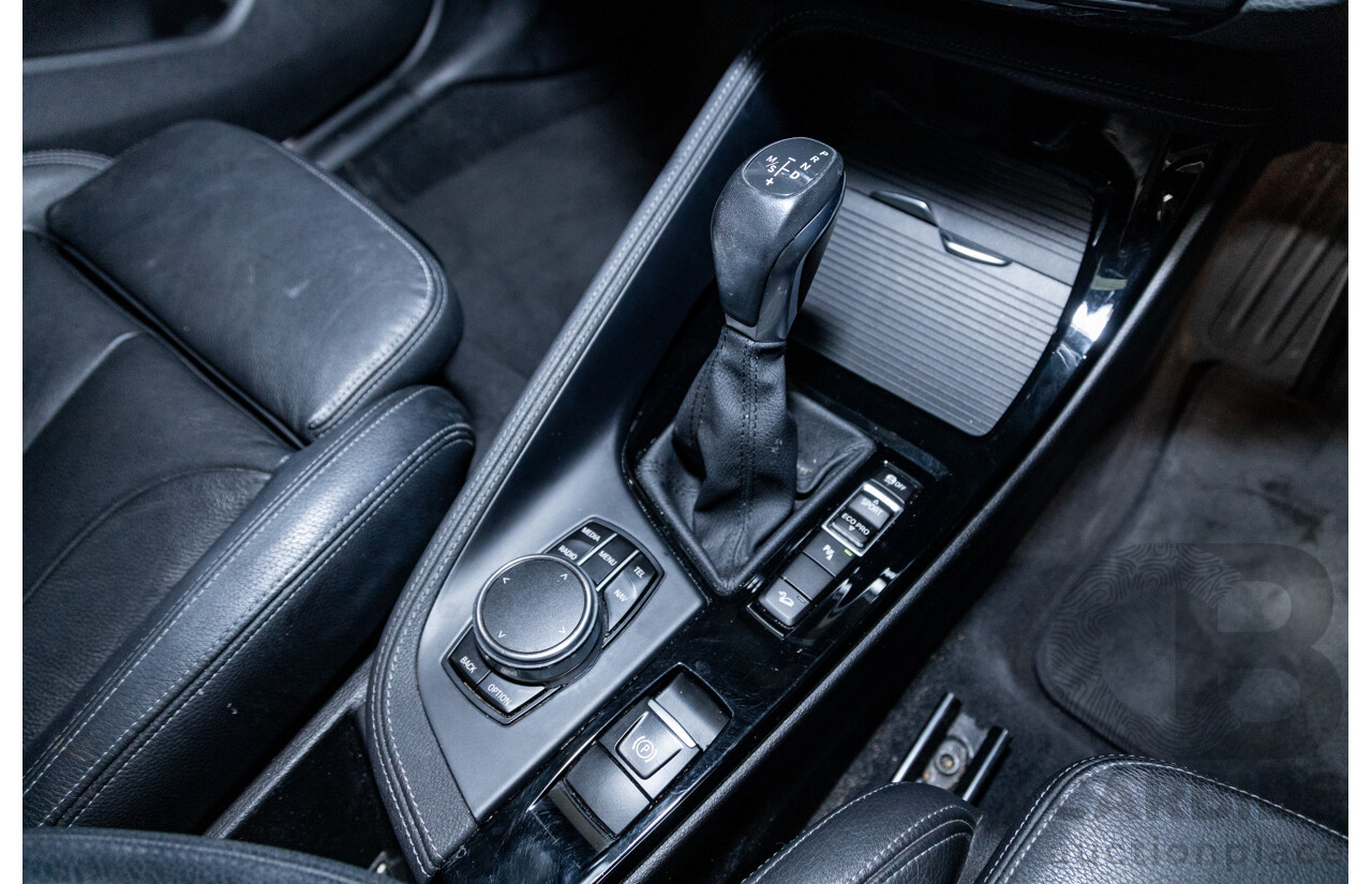 6/2017 BMW X1 Xdrive 25i (AWD) F48 4d Wagon Black Metallic Turbo 2.0L