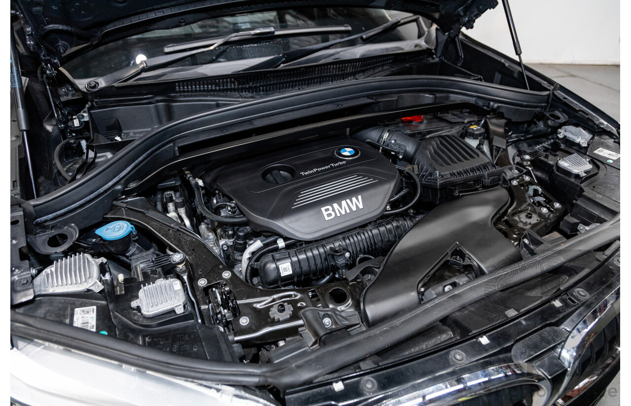 6/2017 BMW X1 Xdrive 25i (AWD) F48 4d Wagon Black Metallic Turbo 2.0L