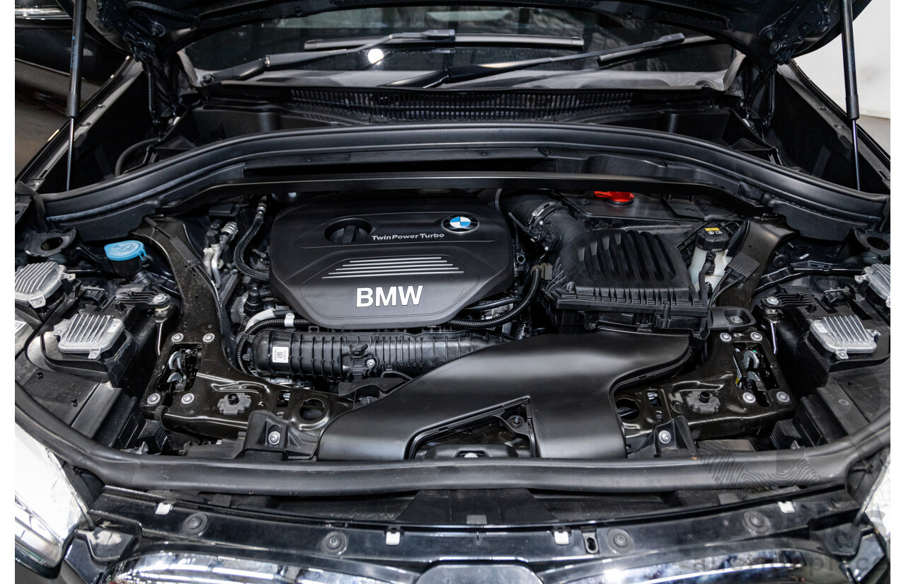 6/2017 BMW X1 Xdrive 25i (AWD) F48 4d Wagon Black Metallic Turbo 2.0L