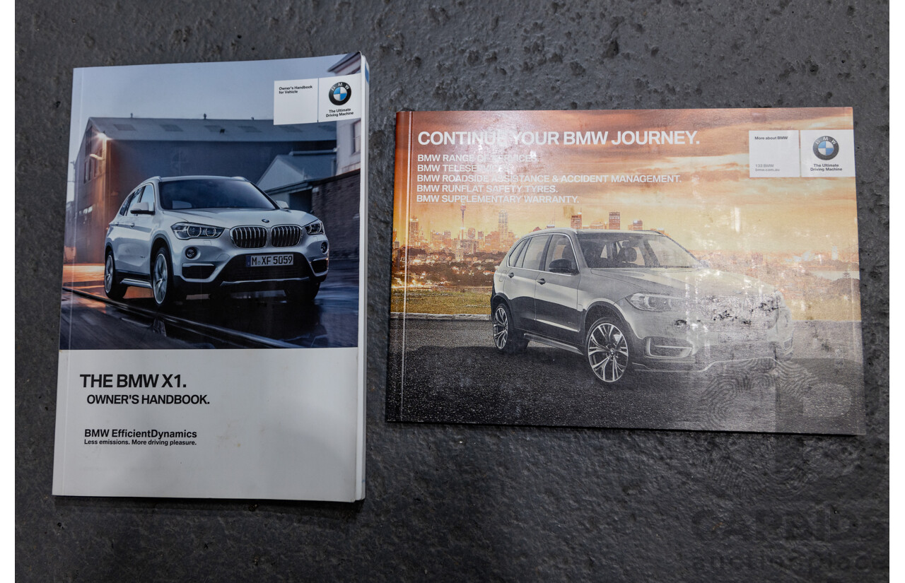 6/2017 BMW X1 Xdrive 25i (AWD) F48 4d Wagon Black Metallic Turbo 2.0L