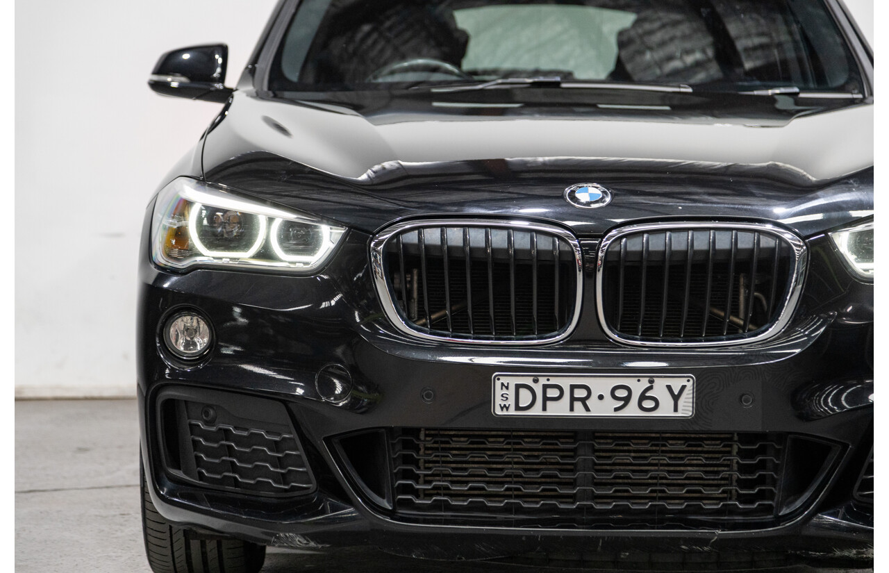 6/2017 BMW X1 Xdrive 25i (AWD) F48 4d Wagon Black Metallic Turbo 2.0L