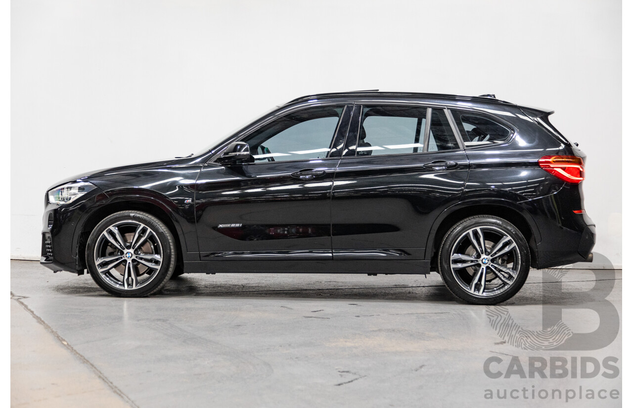 6/2017 BMW X1 Xdrive 25i (AWD) F48 4d Wagon Black Metallic Turbo 2.0L