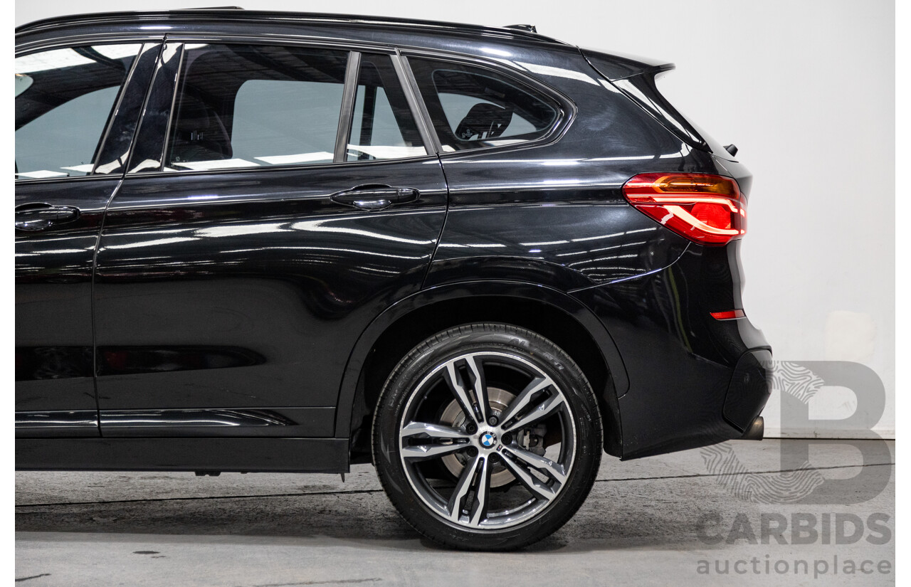 6/2017 BMW X1 Xdrive 25i (AWD) F48 4d Wagon Black Metallic Turbo 2.0L