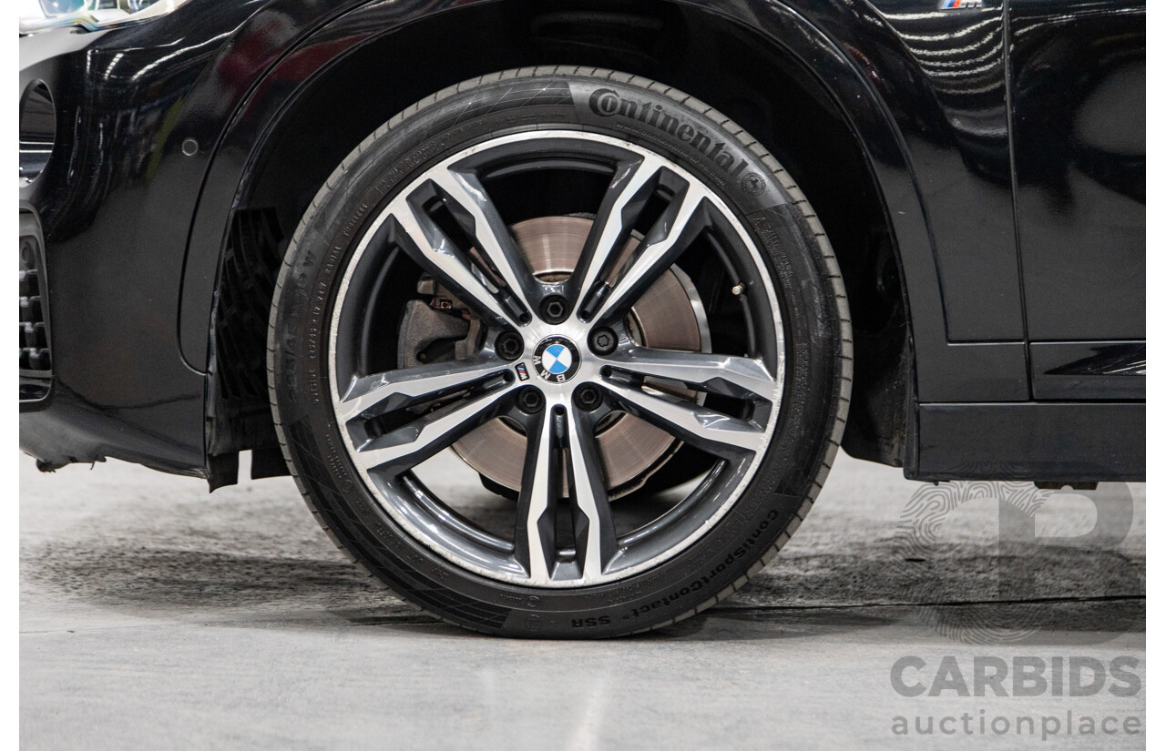 6/2017 BMW X1 Xdrive 25i (AWD) F48 4d Wagon Black Metallic Turbo 2.0L