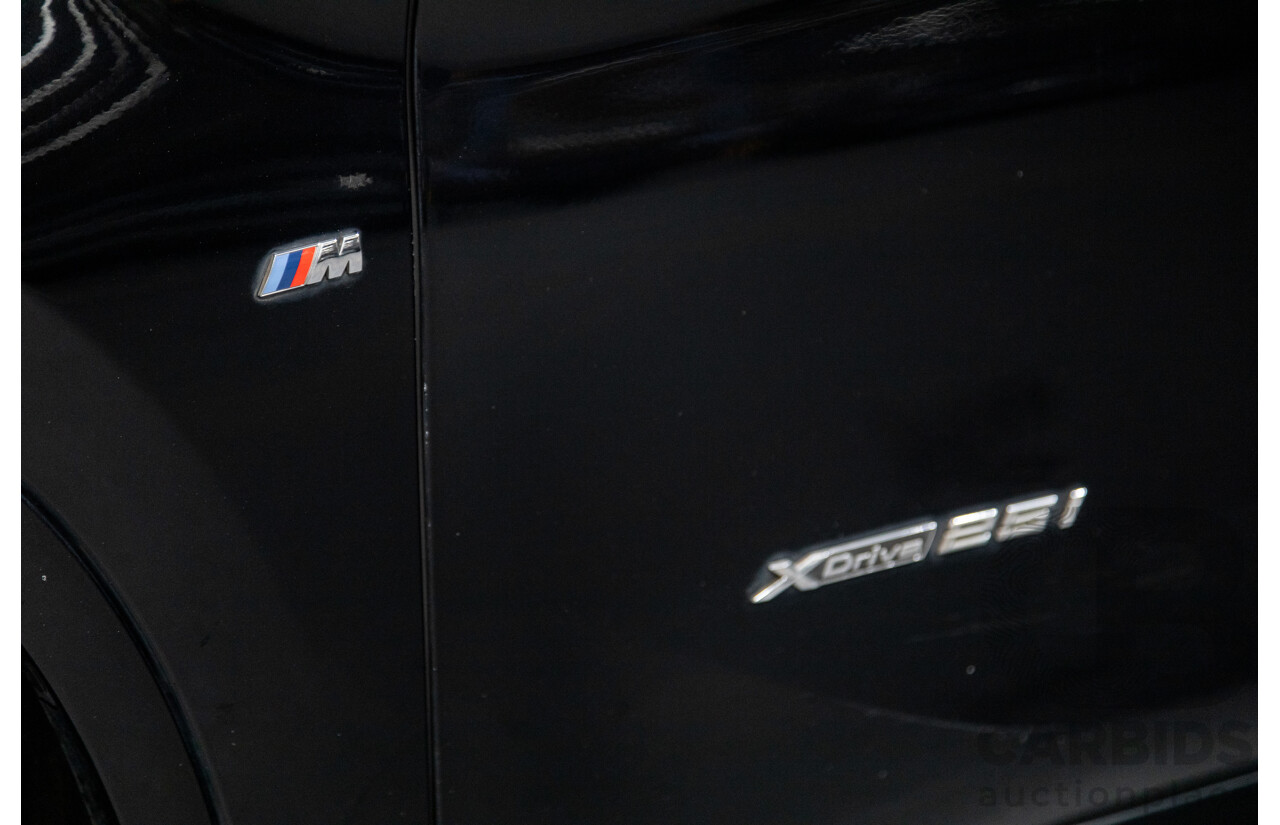 6/2017 BMW X1 Xdrive 25i (AWD) F48 4d Wagon Black Metallic Turbo 2.0L