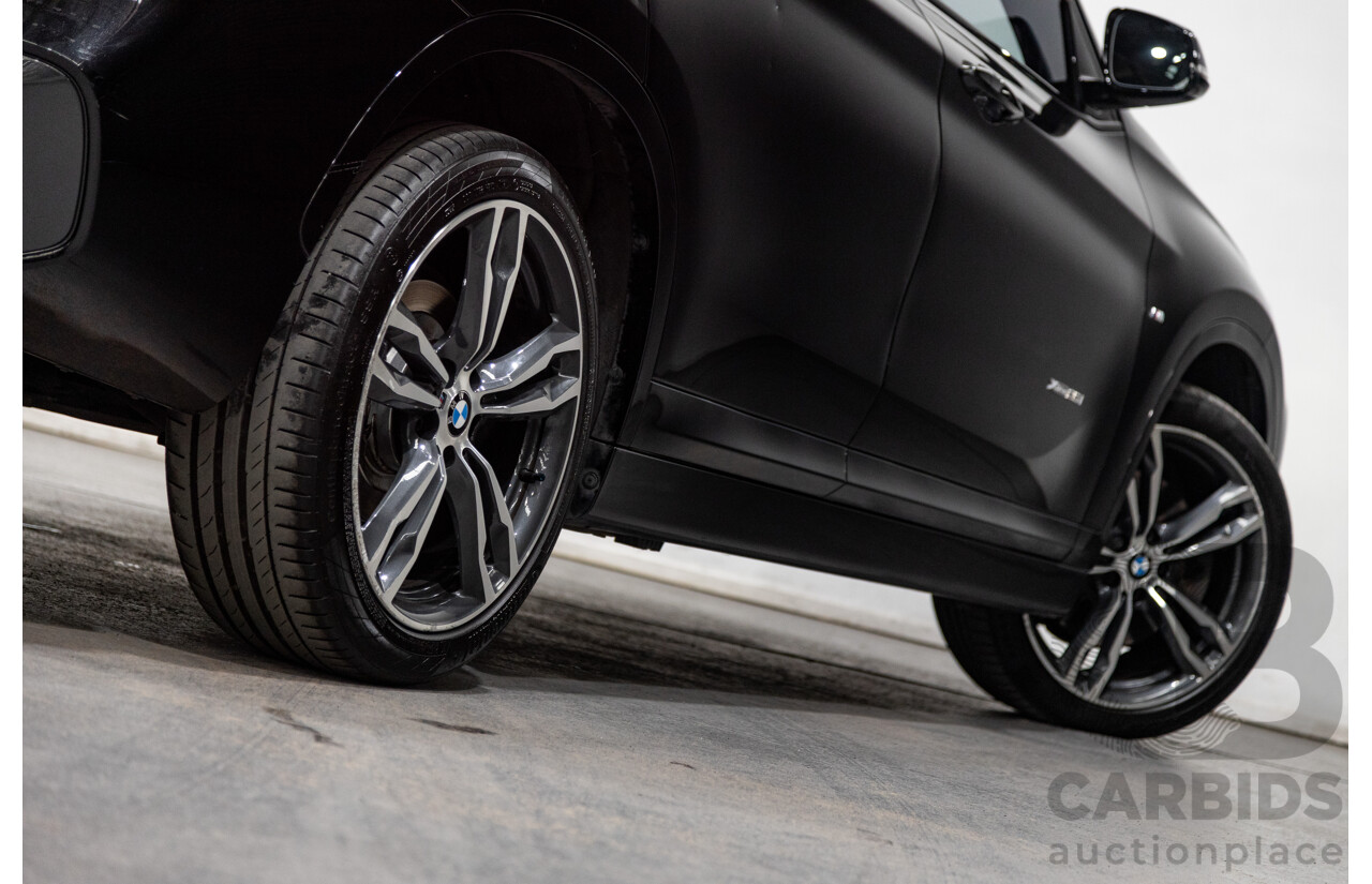 6/2017 BMW X1 Xdrive 25i (AWD) F48 4d Wagon Black Metallic Turbo 2.0L