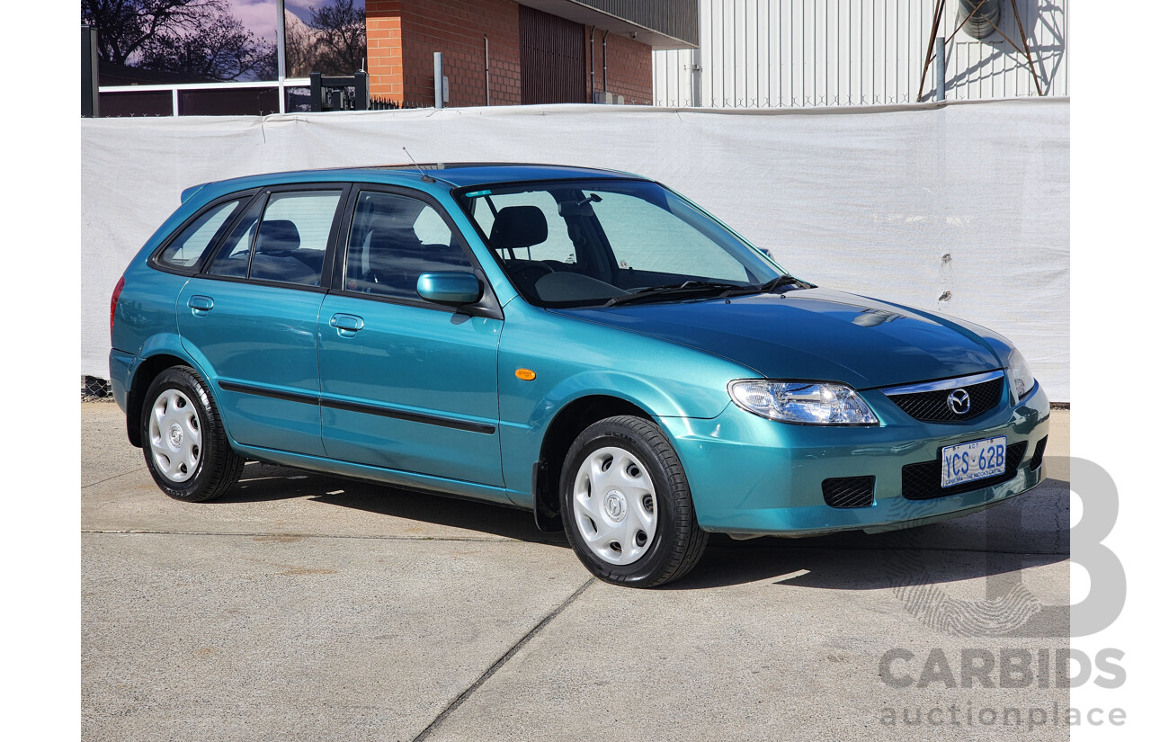 11/2002 Mazda 323 ASTINA FWD  5D Hatchback Green 1.8L