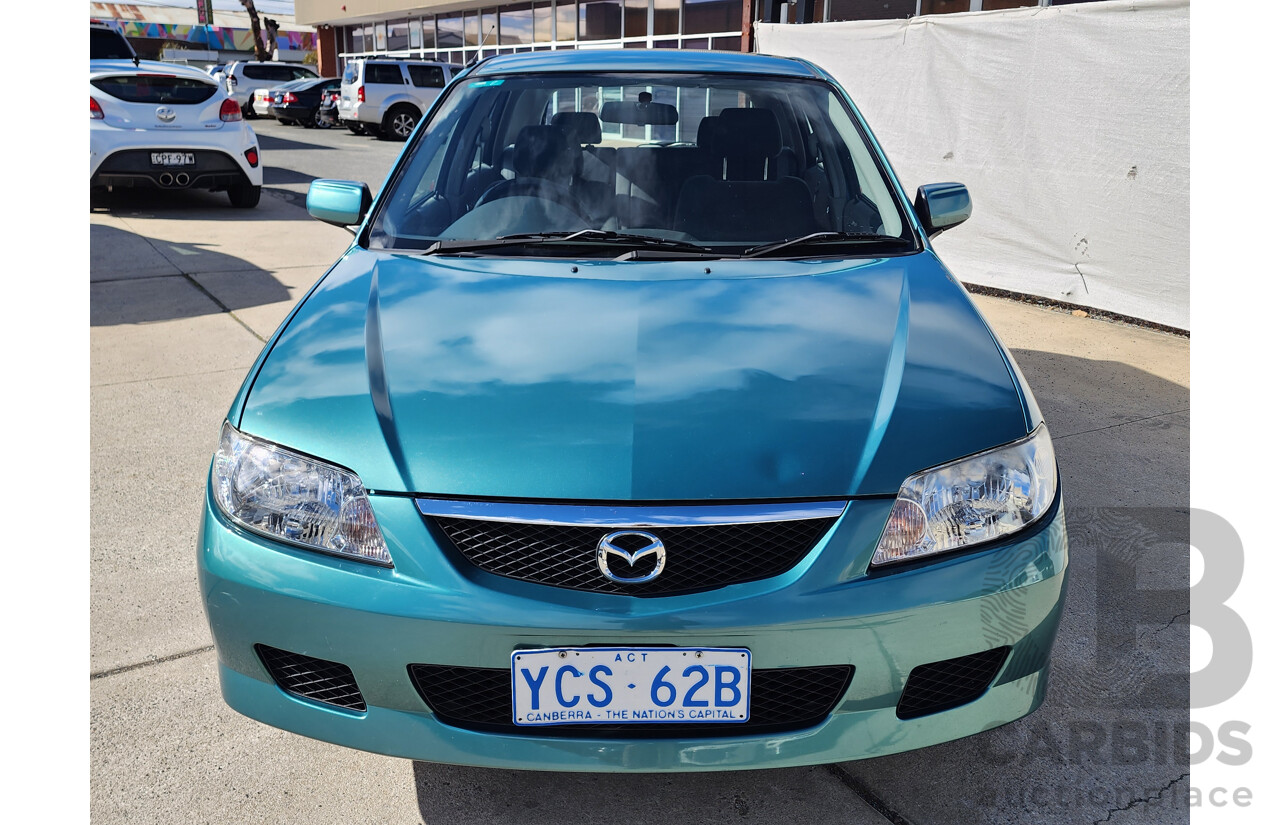 11/2002 Mazda 323 ASTINA FWD  5D Hatchback Green 1.8L