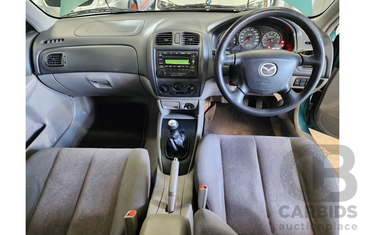 11/2002 Mazda 323 ASTINA FWD  5D Hatchback Green 1.8L
