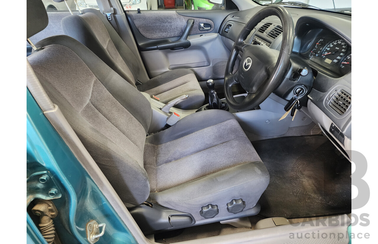 11/2002 Mazda 323 ASTINA FWD  5D Hatchback Green 1.8L