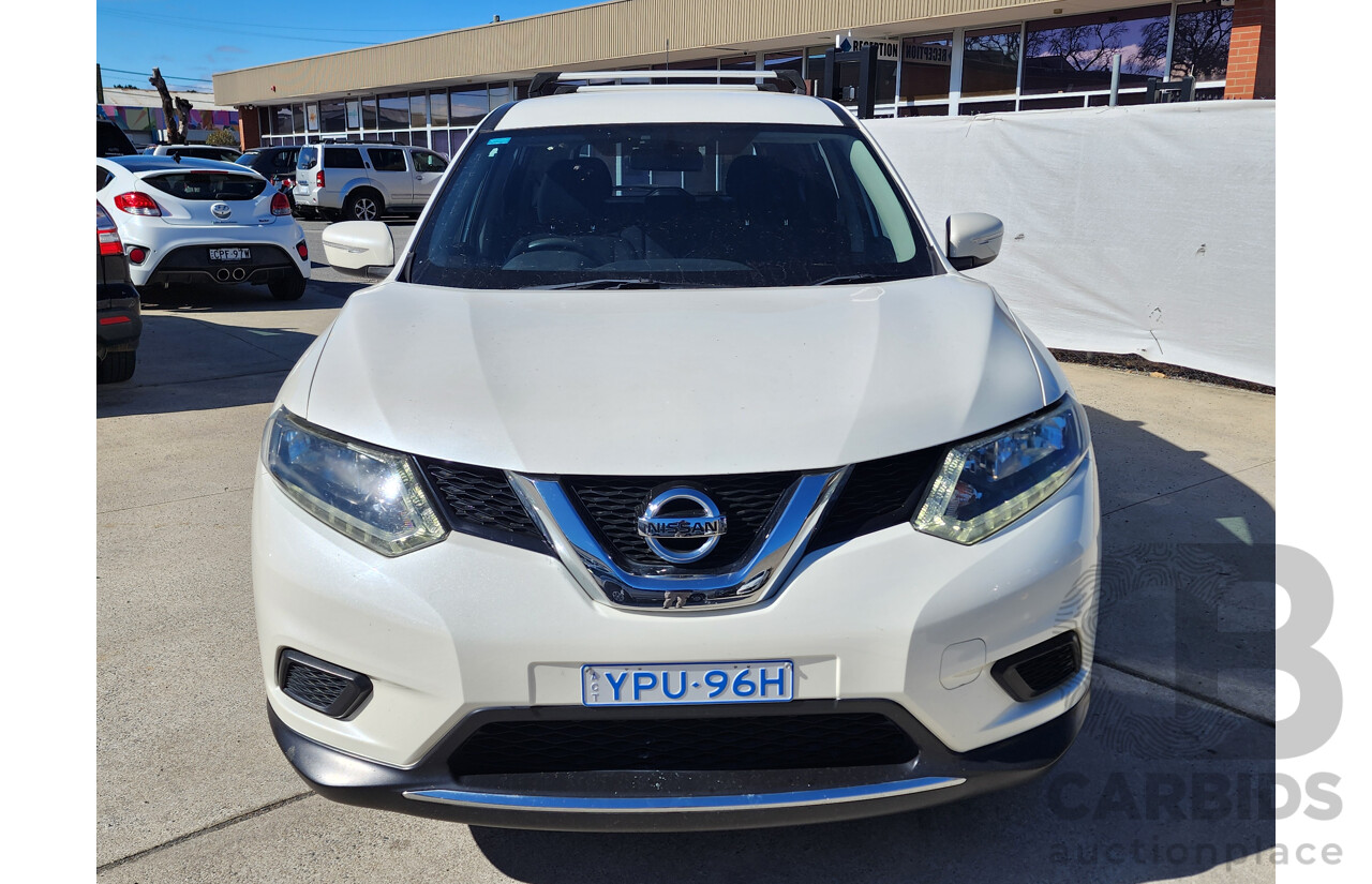 03/2014 Nissan X-Trail ST (FWD) FWD T32 4D Wagon White 2.0L