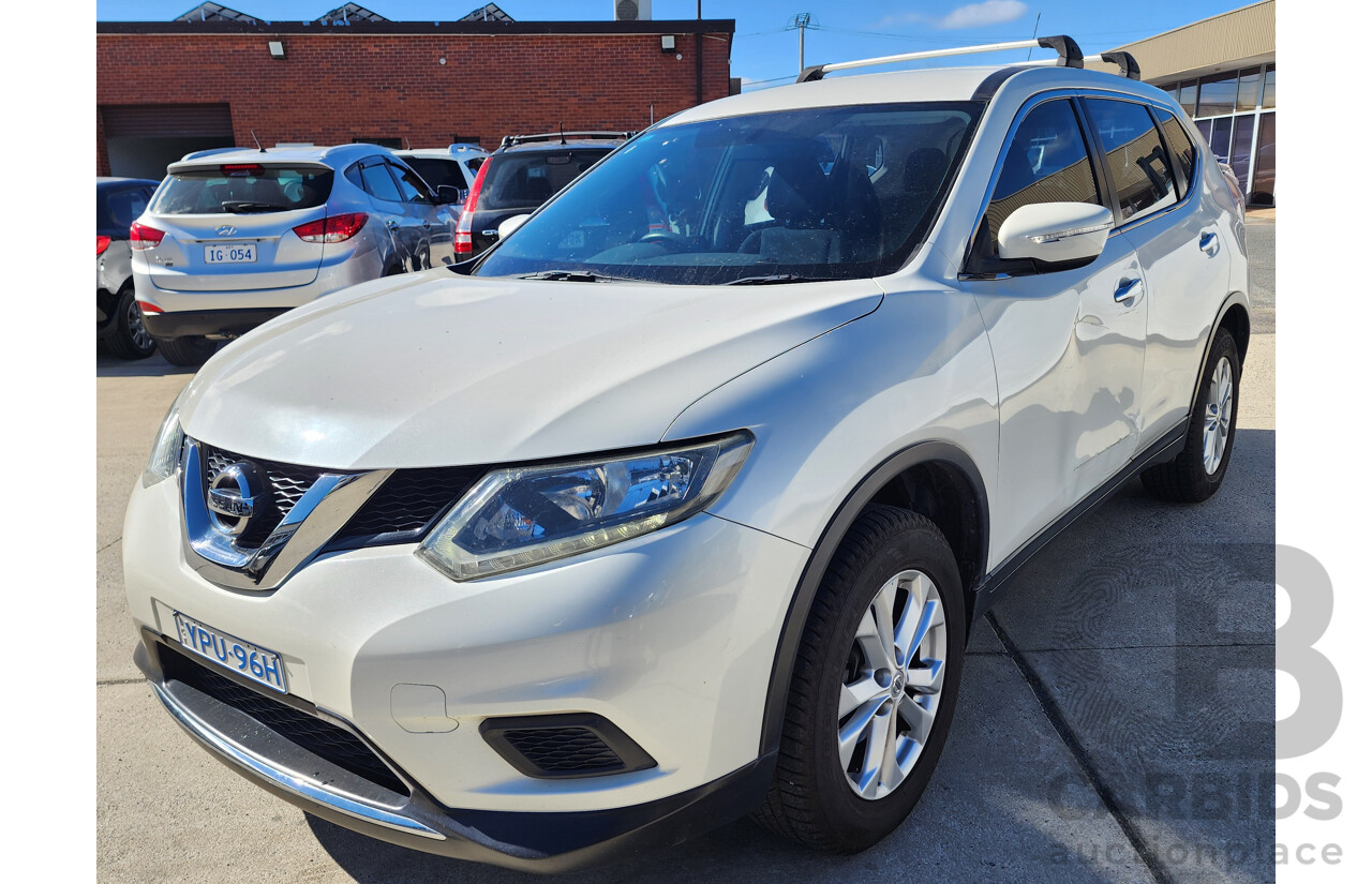 03/2014 Nissan X-Trail ST (FWD) FWD T32 4D Wagon White 2.0L