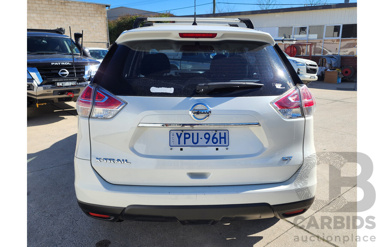03/2014 Nissan X-Trail ST (FWD) FWD T32 4D Wagon White 2.0L
