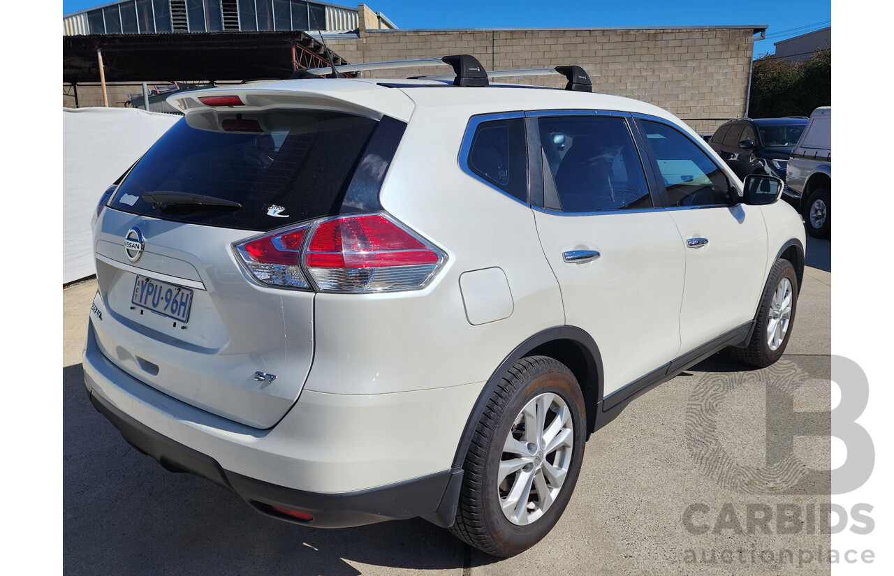 03/2014 Nissan X-Trail ST (FWD) FWD T32 4D Wagon White 2.0L