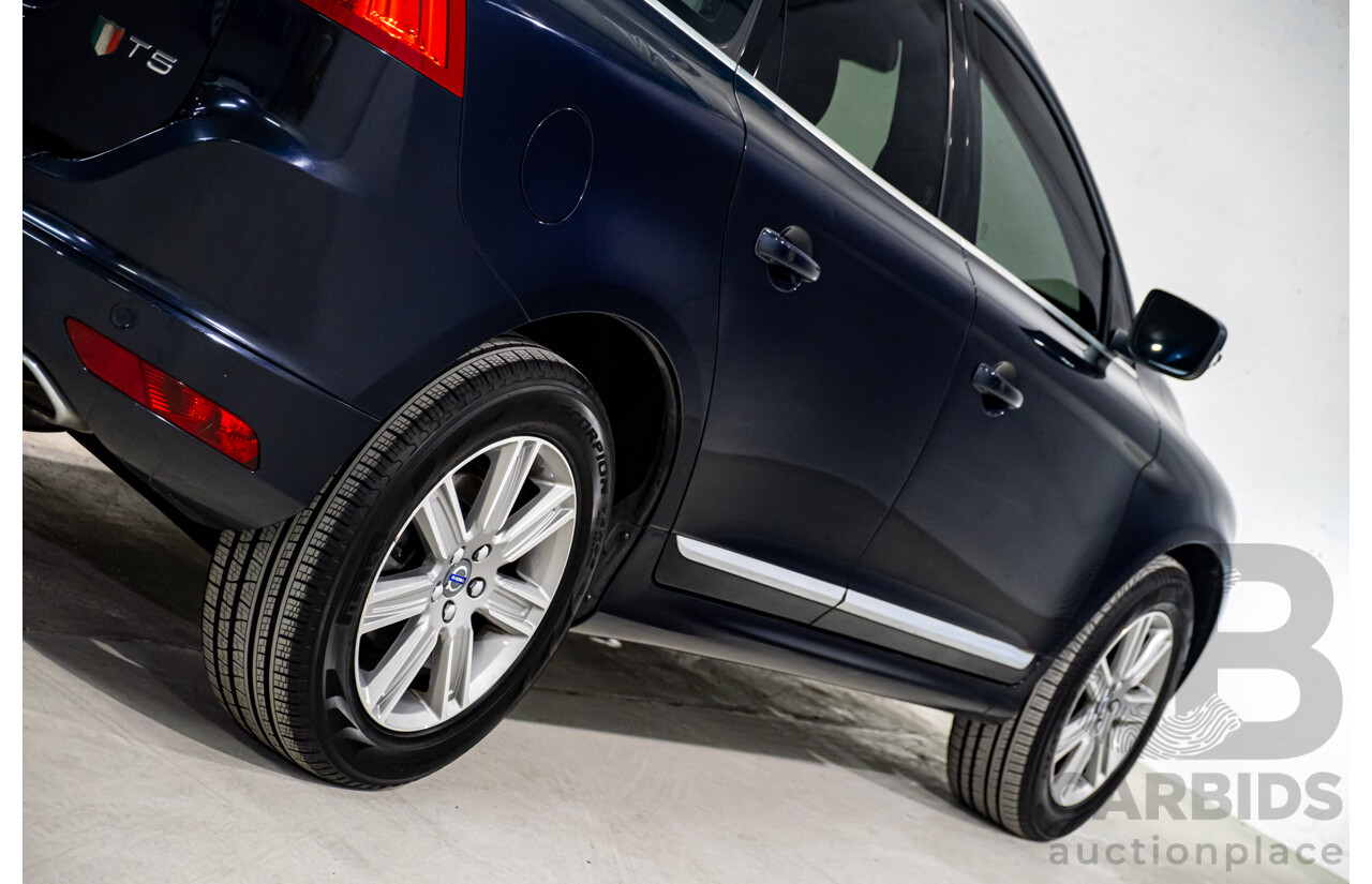 02/2016 Volvo XC60 T5 Luxury DZ MY16 4D Wagon Magic Blue Metallic Turbo 2.0L