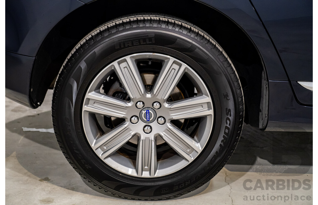 02/2016 Volvo XC60 T5 Luxury DZ MY16 4D Wagon Magic Blue Metallic Turbo 2.0L