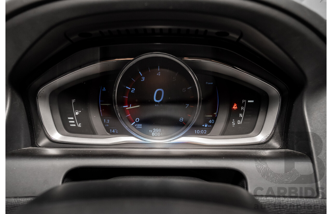 02/2016 Volvo XC60 T5 Luxury DZ MY16 4D Wagon Magic Blue Metallic Turbo 2.0L