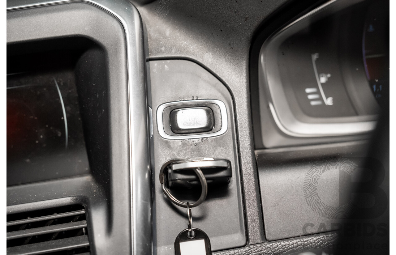 02/2016 Volvo XC60 T5 Luxury DZ MY16 4D Wagon Magic Blue Metallic Turbo 2.0L