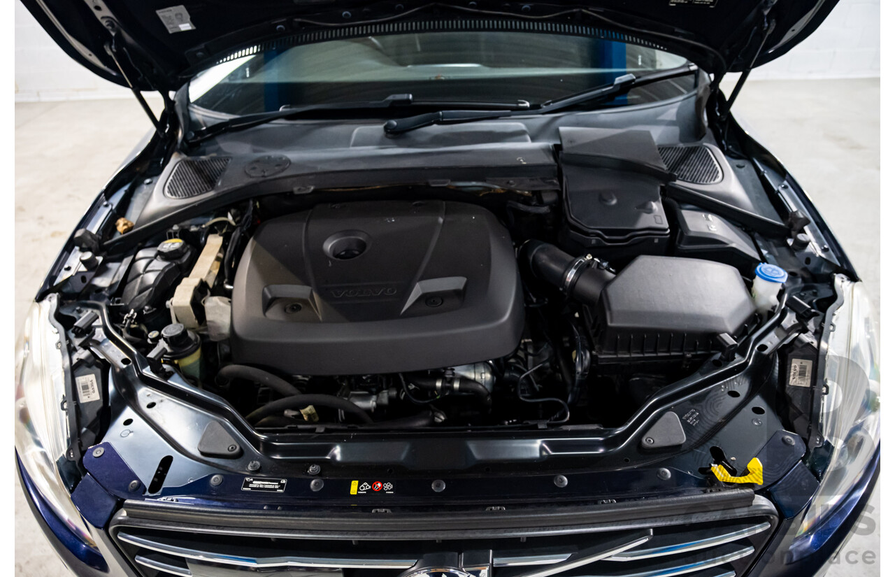 02/2016 Volvo XC60 T5 Luxury DZ MY16 4D Wagon Magic Blue Metallic Turbo 2.0L