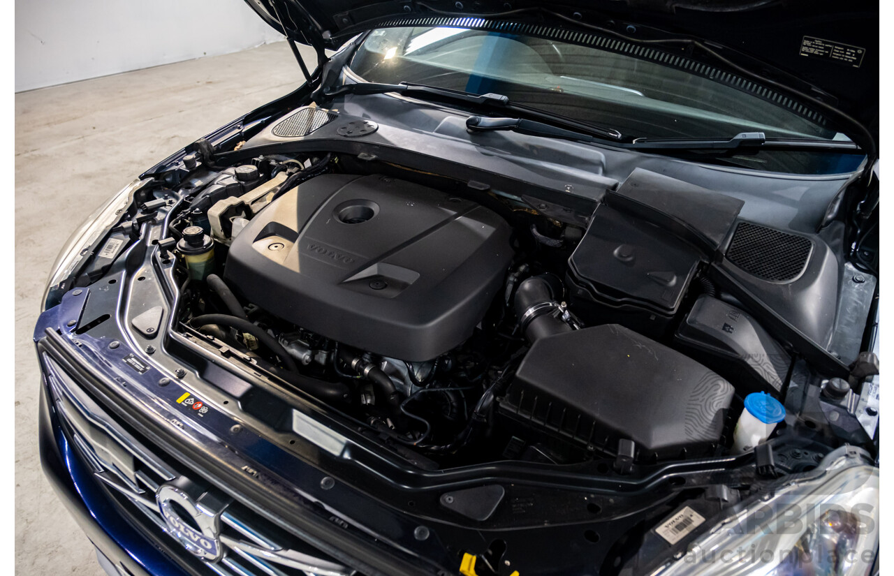 02/2016 Volvo XC60 T5 Luxury DZ MY16 4D Wagon Magic Blue Metallic Turbo 2.0L