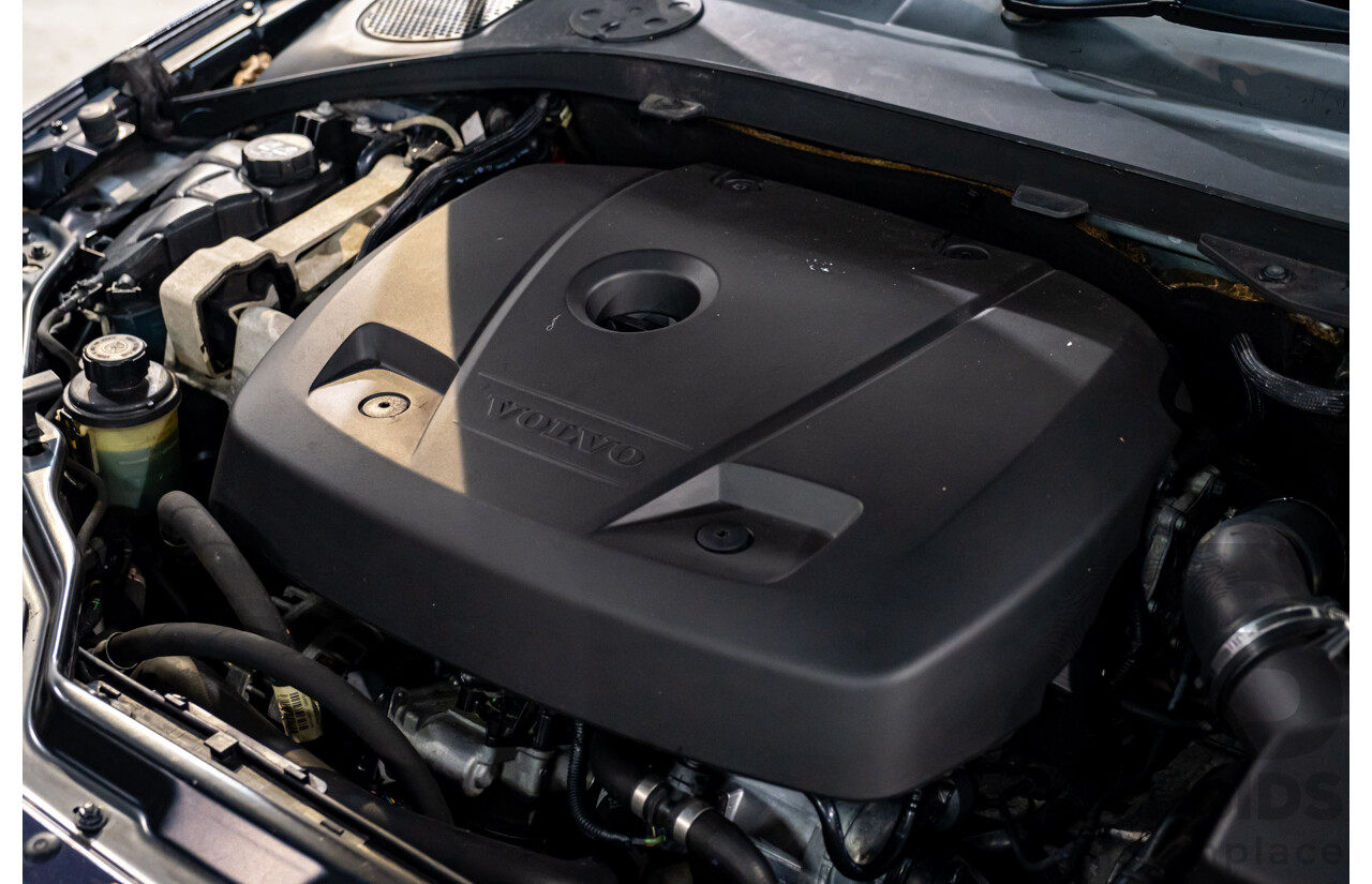 02/2016 Volvo XC60 T5 Luxury DZ MY16 4D Wagon Magic Blue Metallic Turbo 2.0L