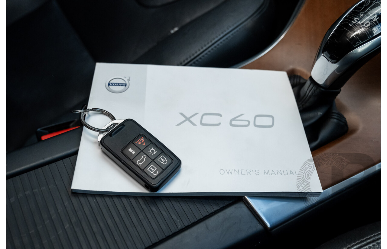 02/2016 Volvo XC60 T5 Luxury DZ MY16 4D Wagon Magic Blue Metallic Turbo 2.0L